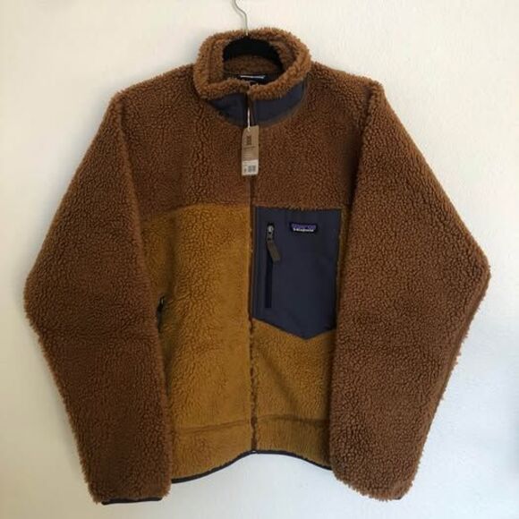 Patagonia Classic RetroX Fleece Jacket Shelter Brown 23056- Brand New Sz M